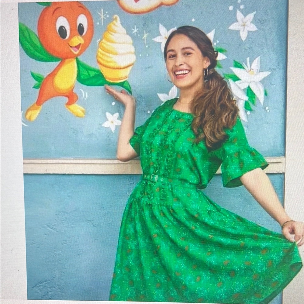 Disney Parks Dress Shop XL WDW Orange Bird Dress 50th Anniversary NWT